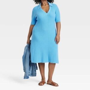 Ava & Viv knit  midi dress Sz 1X